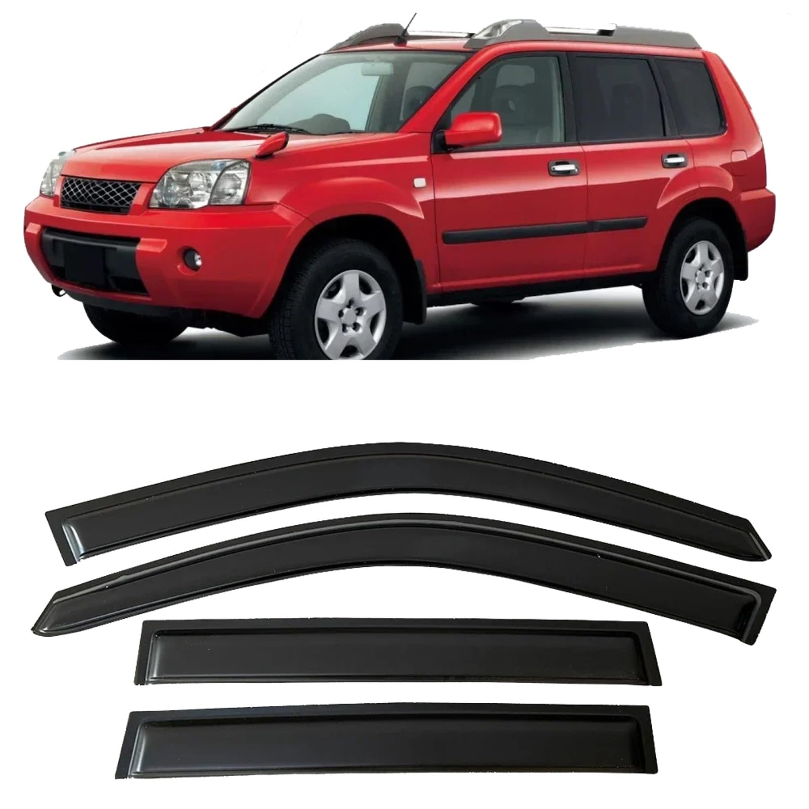 エクストレイルT31系の車中泊ならカーテンいらずプライバシー